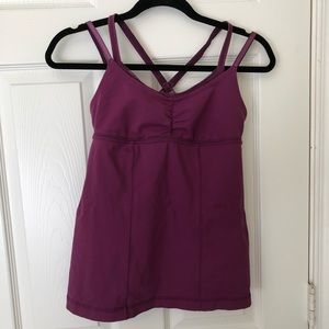 Lululemon Magenta Tank